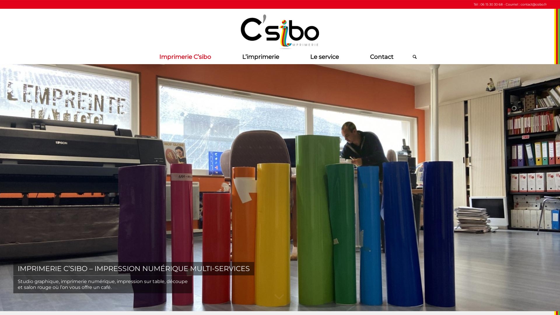 Internet : Imprimerie Csibo